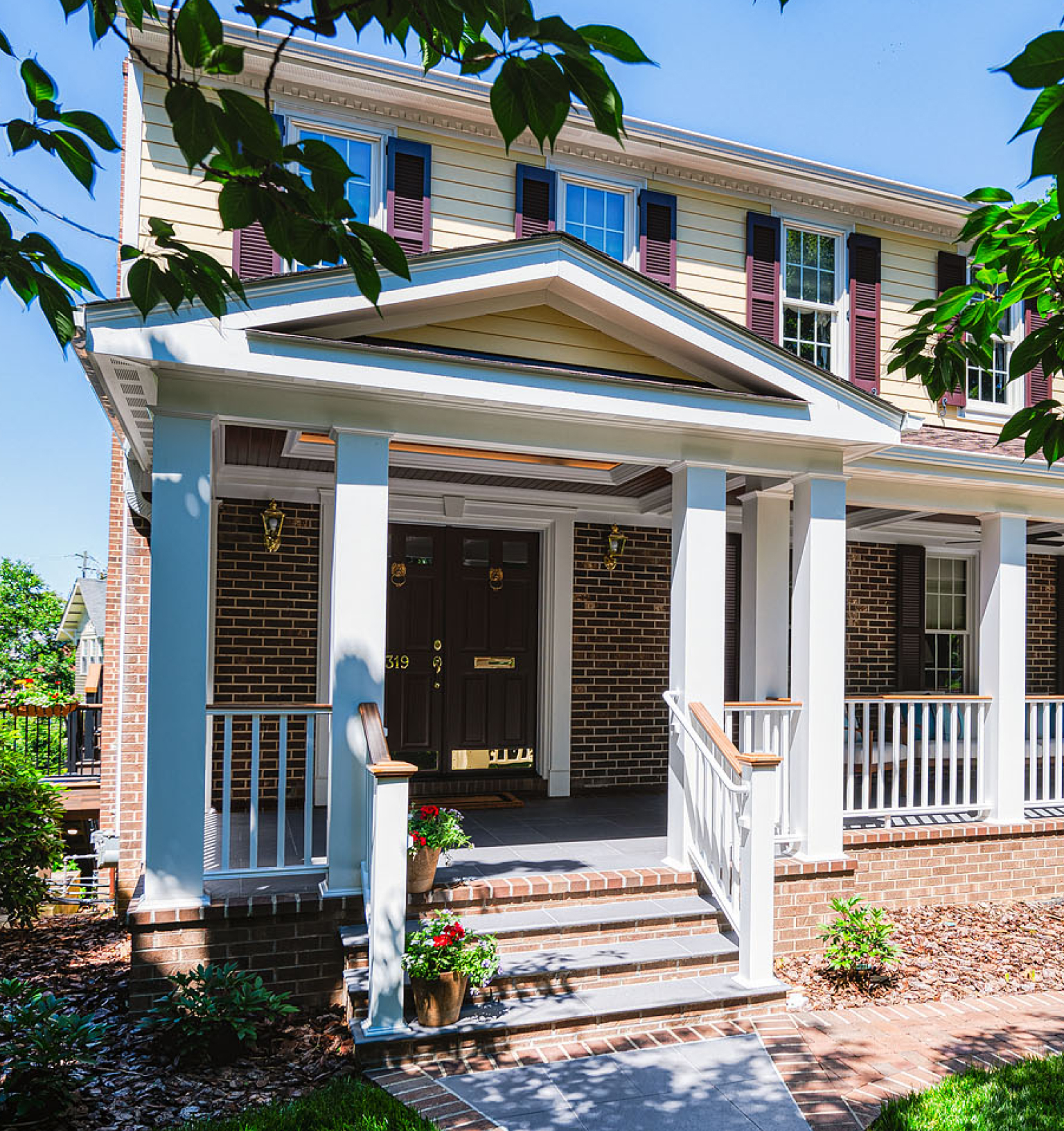 Front porch remodel