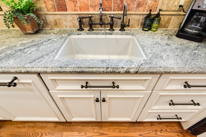 Alexandria Kitchen Remodel Newport oil rubbed bronze 2 handle faucet