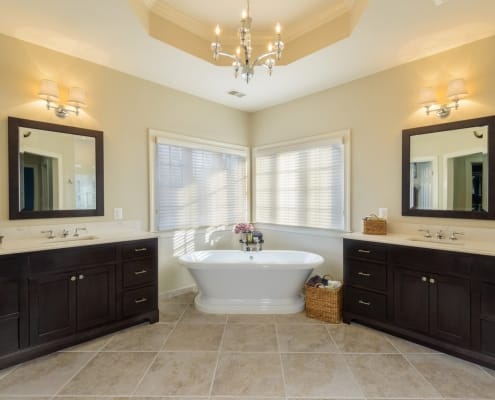 primary bathroom from qualified remodeler