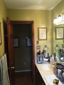 Springfield, VA, bathroom remodeling, outdated bathroom, before photo