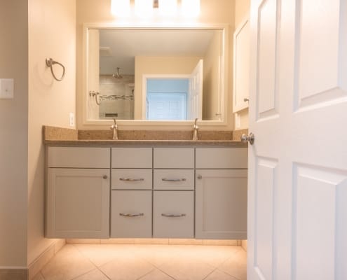 bathroom remodel fairfax station transitional with under cabinet lighting