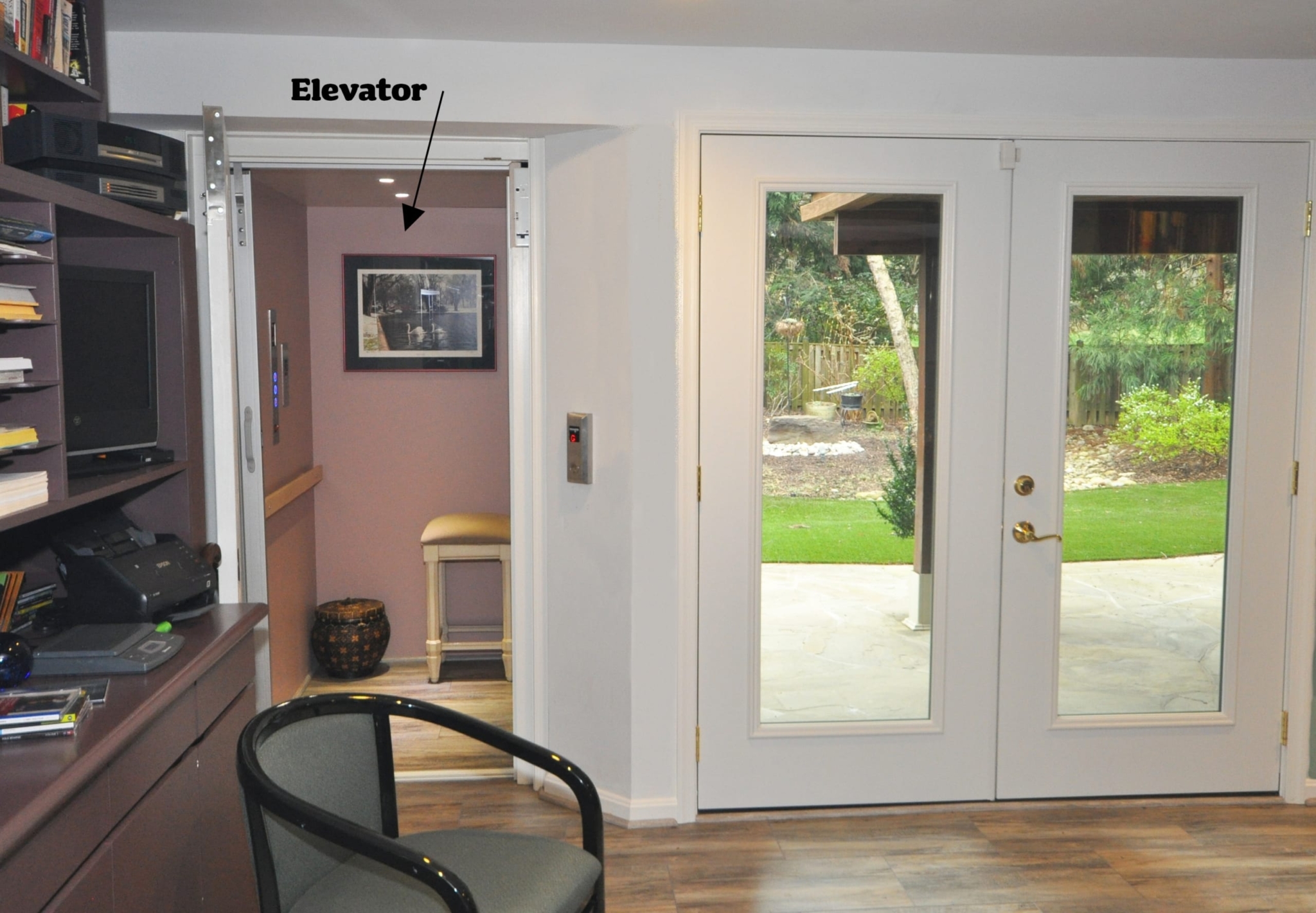 Northern VA home remodeling with elevator