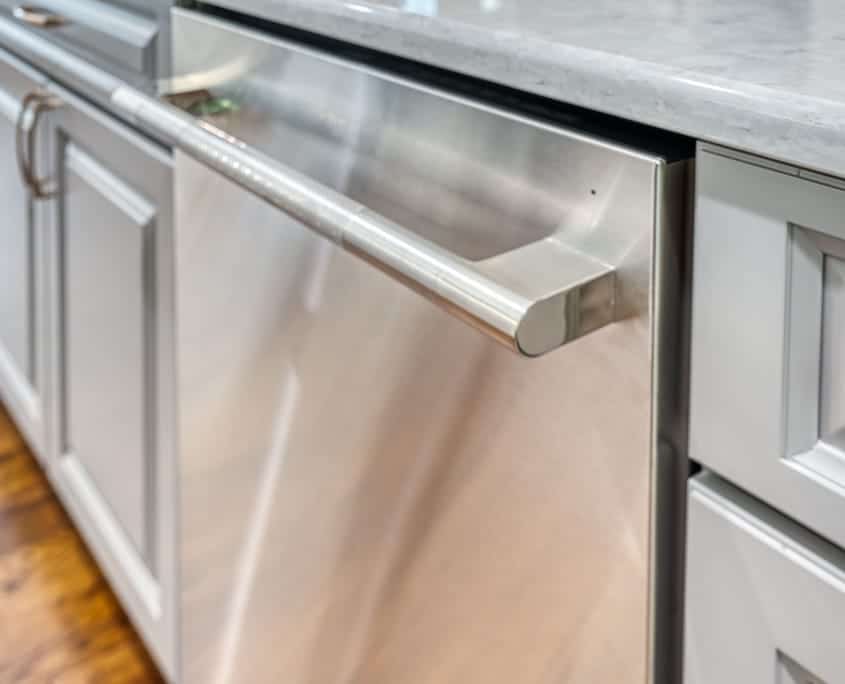 Kitchen Remodel in Annandale, VA with stainless steel interior design