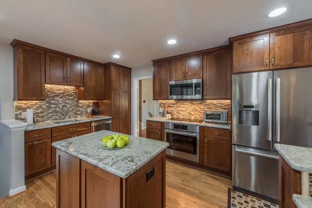  kitchen with dark cabinets annandale va 