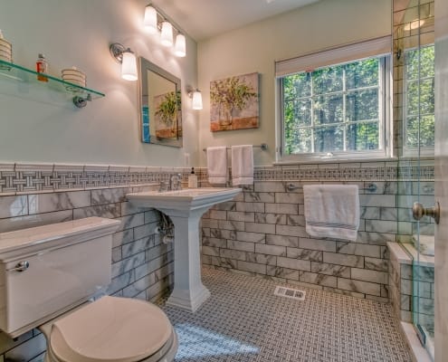 image of falls church bathroom remodel