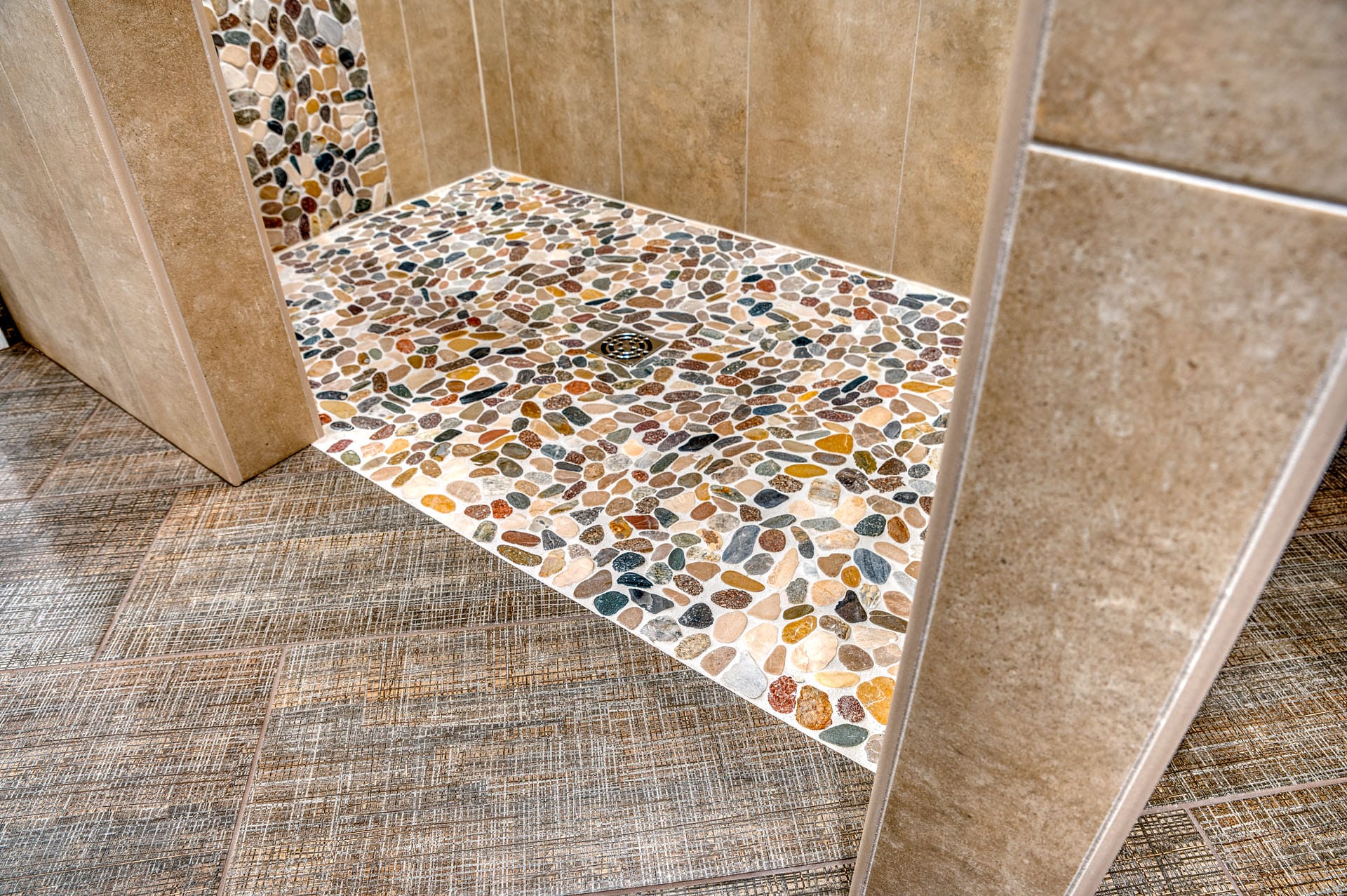 Image of Falls Church Bathroom Remodel Curbless Shower