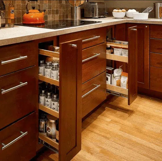 Pull-Out Spice Rack