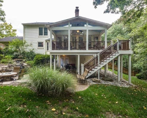 springfield sunroom, deck and patio addition