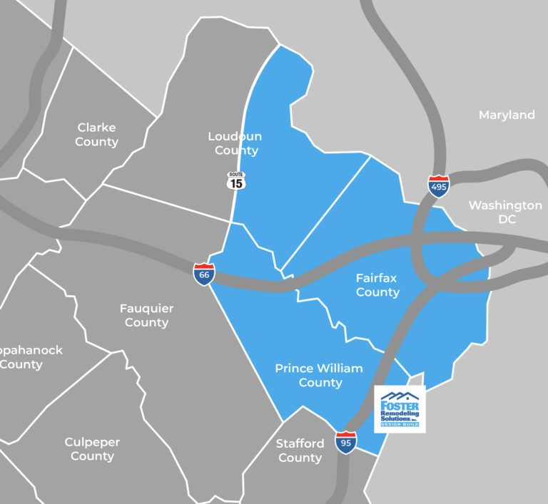 map of our service area