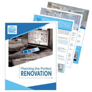 photo of the brochure we hand out about renovating your home.