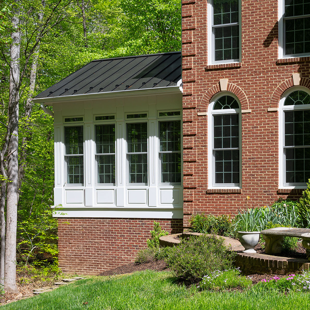 sunroom addition exterior